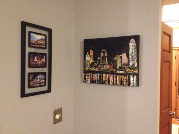 Fine art captured in a home by a happy customer. 